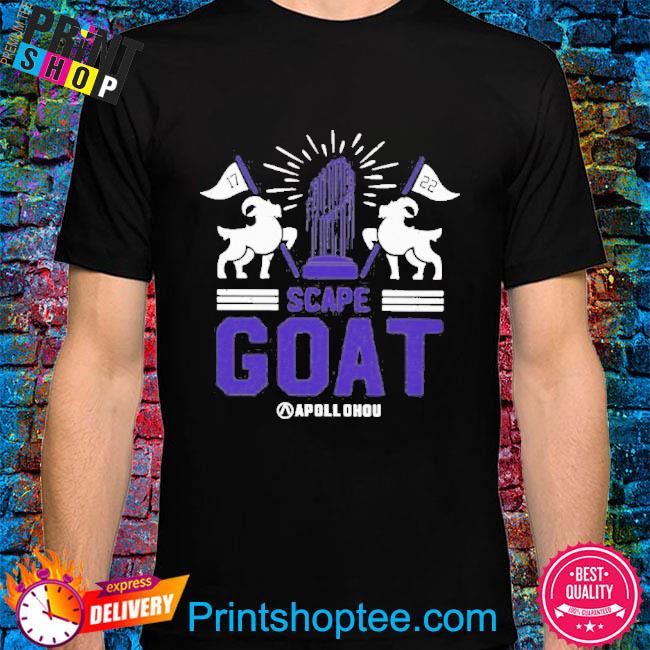 Apollohou Merch Scape Goat Shirt