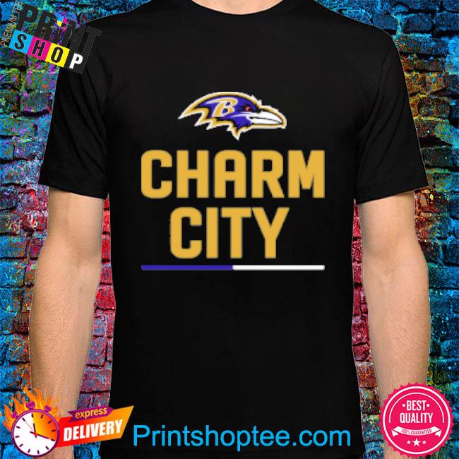 Baltimore Ravens Team Slogan Charm City new 2022 T-Shirt, hoodie, sweater,  long sleeve and tank top