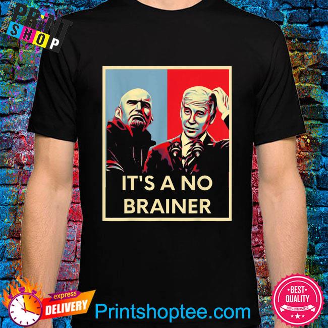 Biden fetterman 2024 it's a no brainer Trump xmas political shirt