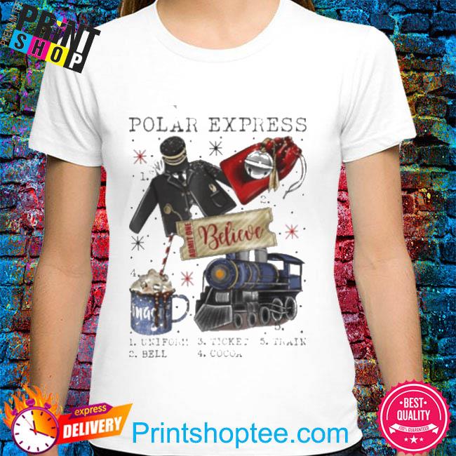 Christmas North Pole Polar Express All Abroad Xmas shirt
