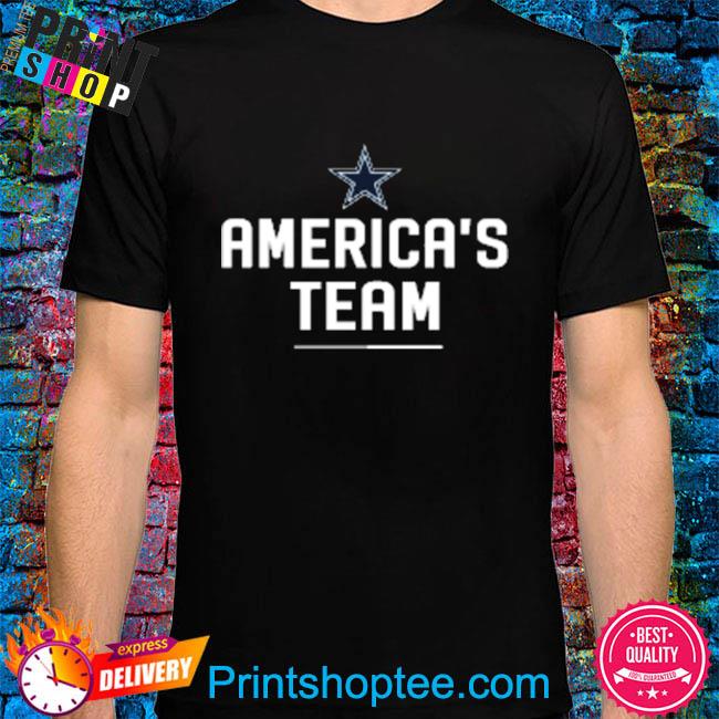 Dallas Cowboys team slogan america's team shirt