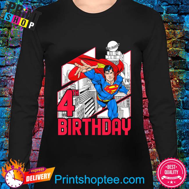 T shirt LS Superman