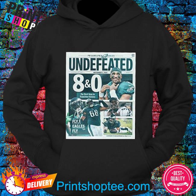 Philadelphia Eagles Undefeated Fly Eagles Fly First Time In