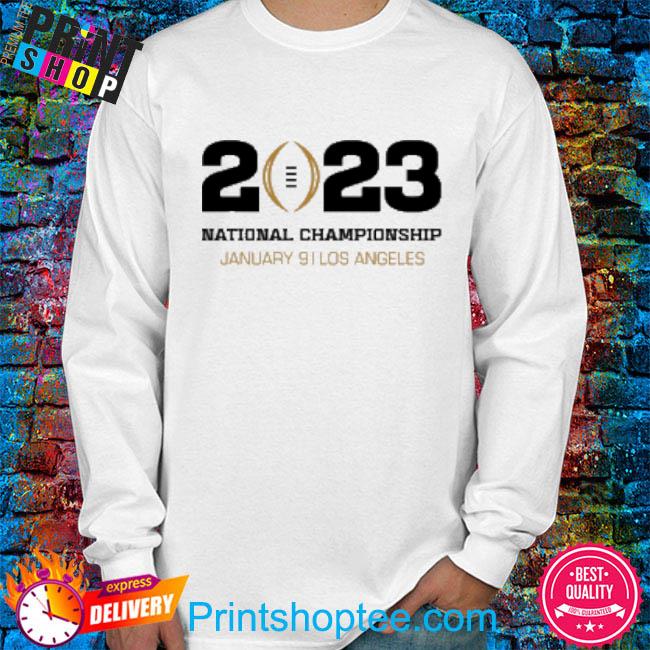Poster College Football Playoff 2023 National Championship Game Program  Shirt