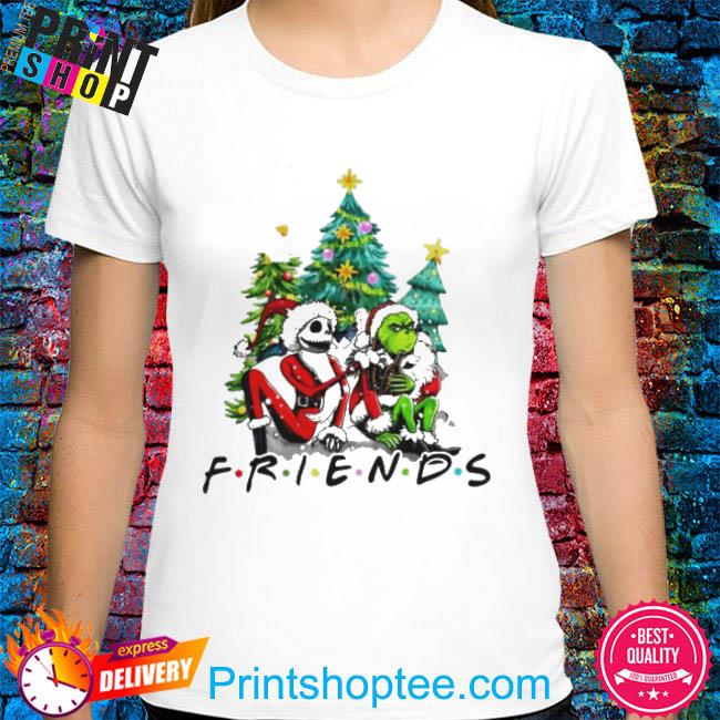 Friends Grinch Jack Skellington Christmas 2022 shirt