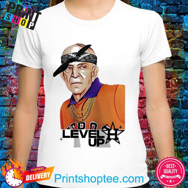 Funny Houston Astros World Series Mattress Mack Level Up Shirt