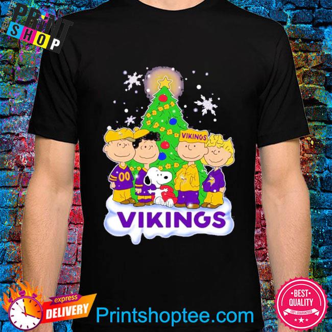 Funny Snoopy The Peanuts Minnesota Vikings Christmas new 2022 Shirt