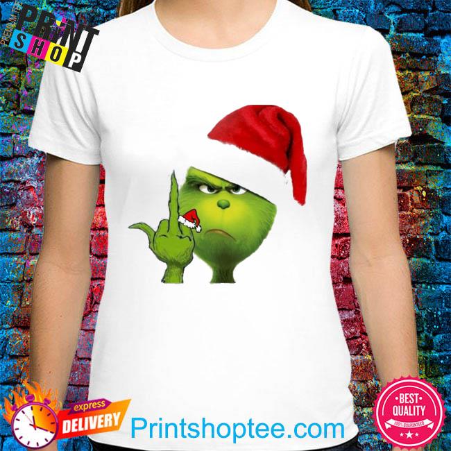 Grinch X Middle Finger Christmas 2022 shirt