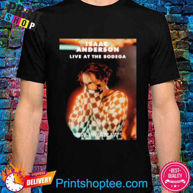 Isaac Anderson Merch Live At The Bodega Logo Shirt