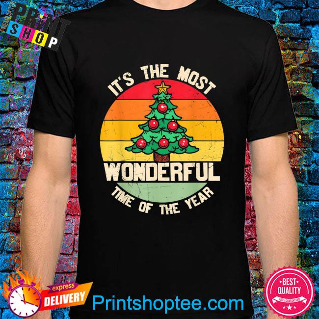 It's the most wonderful time of the year Christmas tree xmas sweater