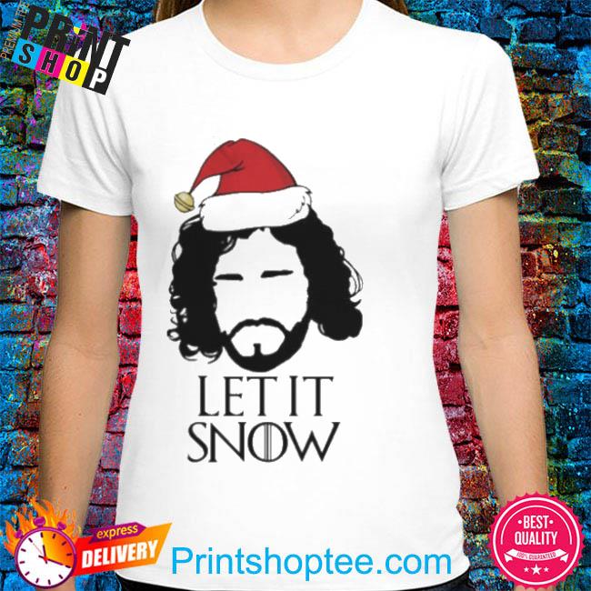 Jesus Let It Snow Christmas shirt