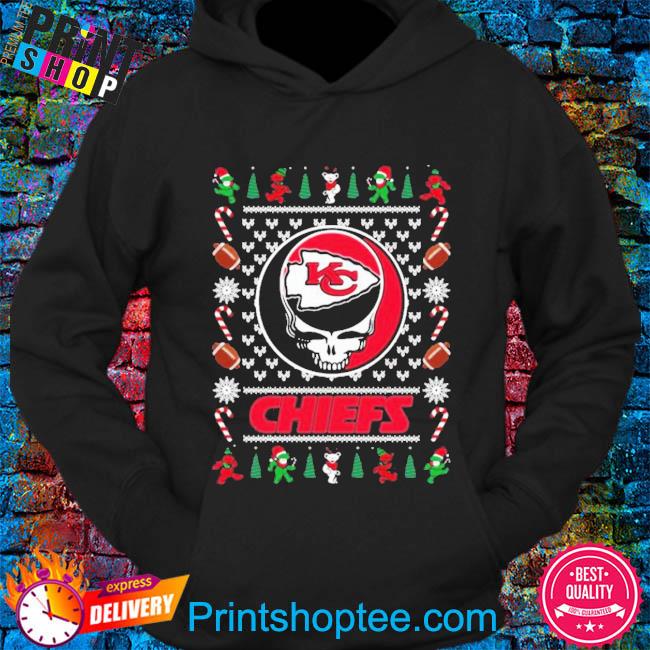 Kansas City Chiefs Grateful Dead Ugly Christmas 2022 Sweater, hoodie,  sweater, long sleeve and tank top