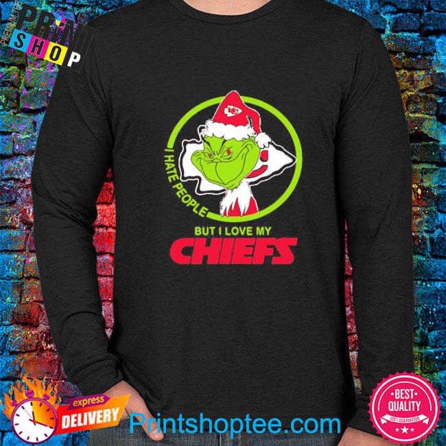 Kansas City Chiefs Grinch Stolen Black Christmas Sweater