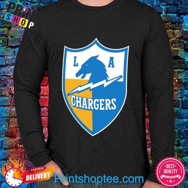 Los angeles chargers vintage shield logo 2022 shirt, hoodie