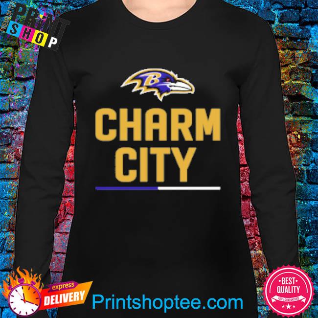 Charm City Logo Baltimore Ravens shirt, hoodie, sweater, long sleeve and  tank top