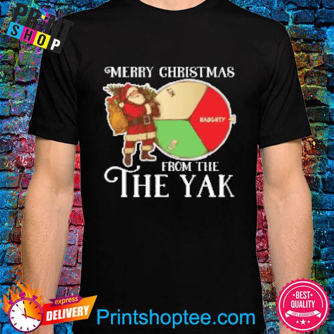 Merry Christmas From The The Yak Barstool Sports 2022 Shirt