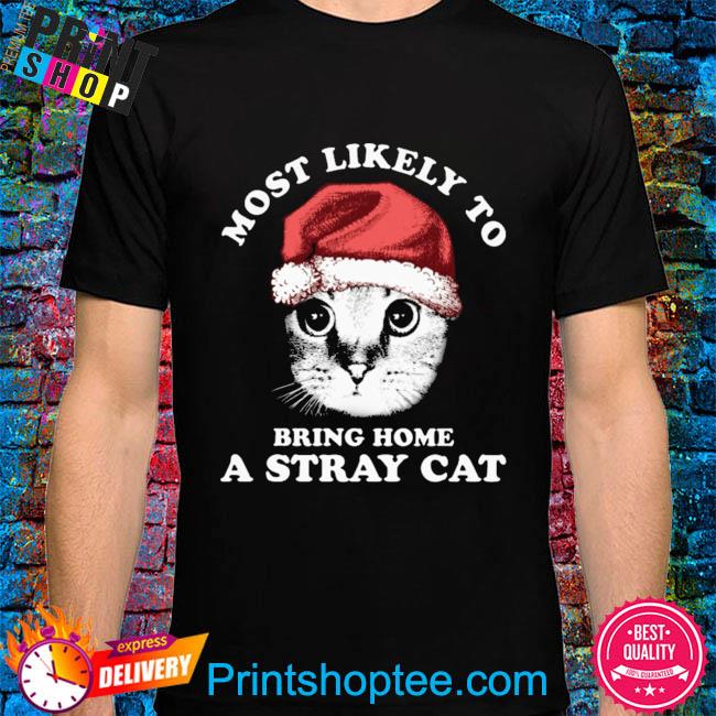 Most likely to bring a stray cat Christmas sweater