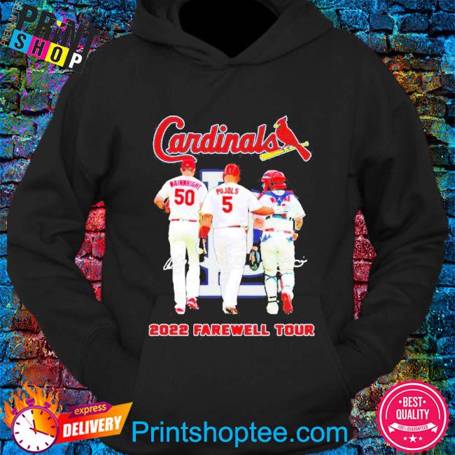 Official The farewell tour 2022 adam wainwright and yadier molina cardinals  T-shirt, hoodie, sweater, long sleeve and tank top