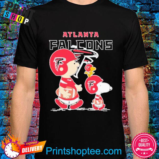 Atlanta Falcons Lets Play Football Together Snoopy T-Shirt - T