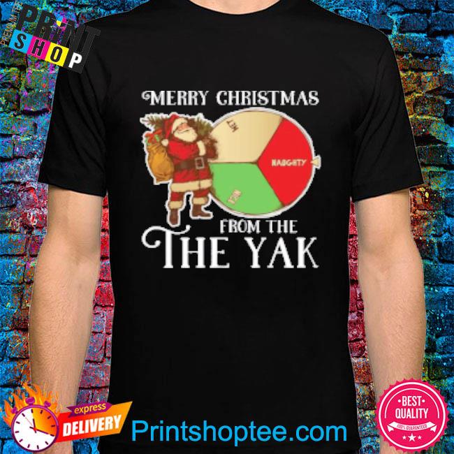 Official Barstoolstore Merry Christmas From The The Yak Shirt