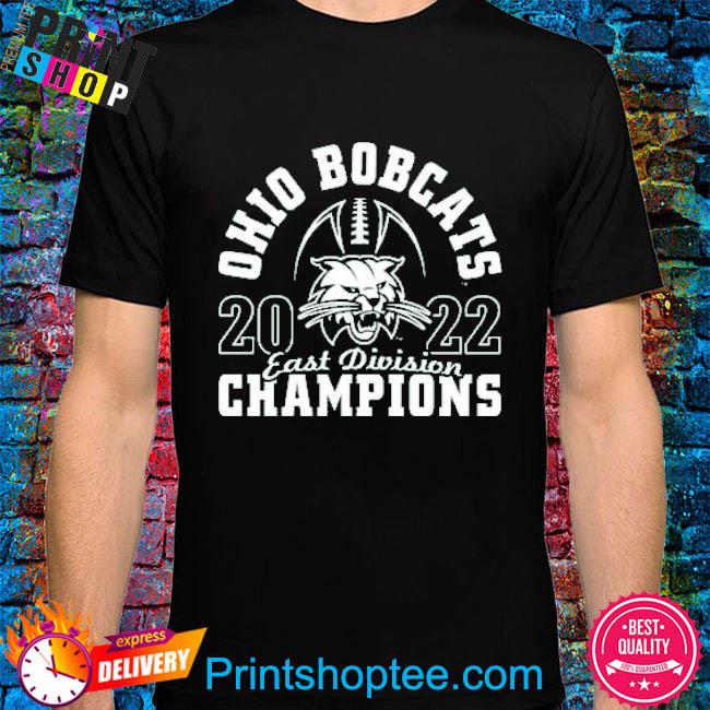 Official Bobcats East Division Champions Ohio Football 2022 Shirt