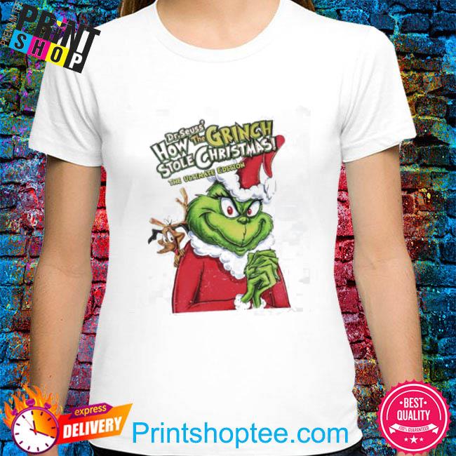 Official Dr. Seuss how the Grinch stole christmas the ultimate edition shirt