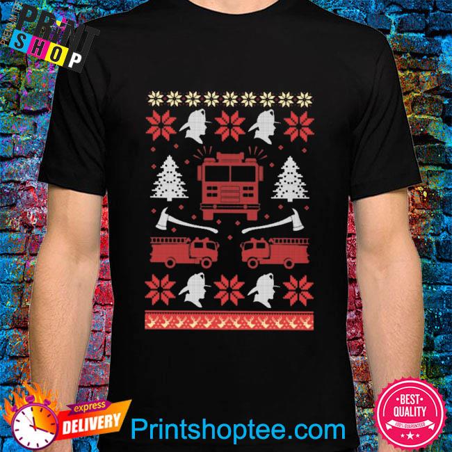 Official Fire fighter 2022 ugly Christmas sweater