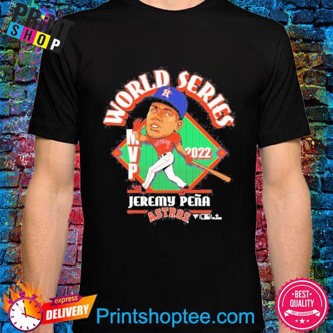 Houston Astros Jeremy Peña 2022 World Series Champions MVP T-Shirt