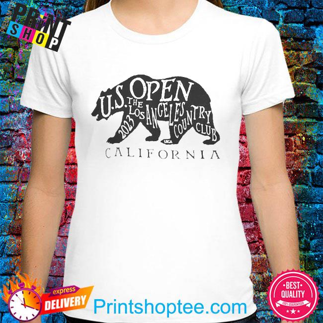 Official Men’s 2023 U.S. Open Ahead Bear Instant Classic Tri-Blend T-Shirt