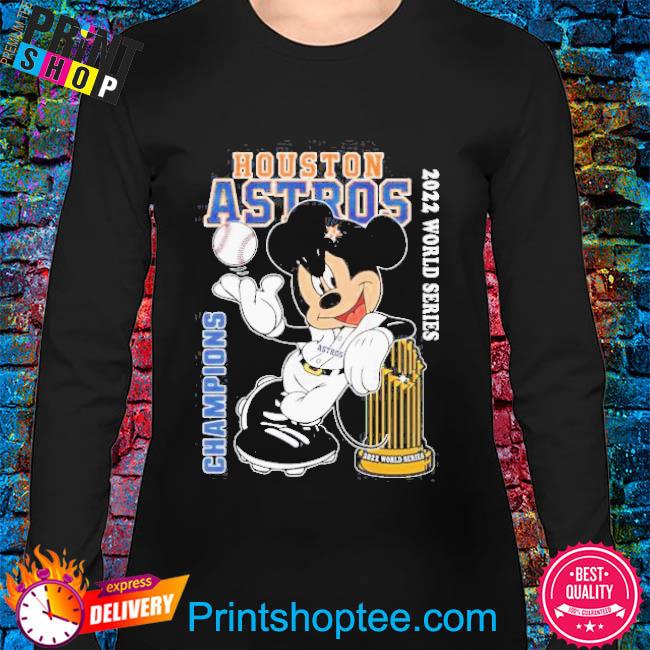 Mickey Mouse Houston Astros 2022 World Series Champions Shirt