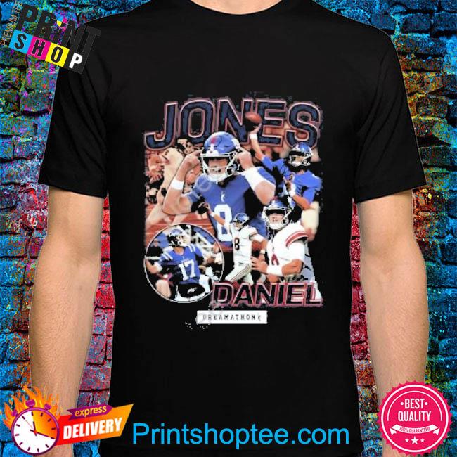 Official New York Giants Jones Daniel Dreamathon Shirt