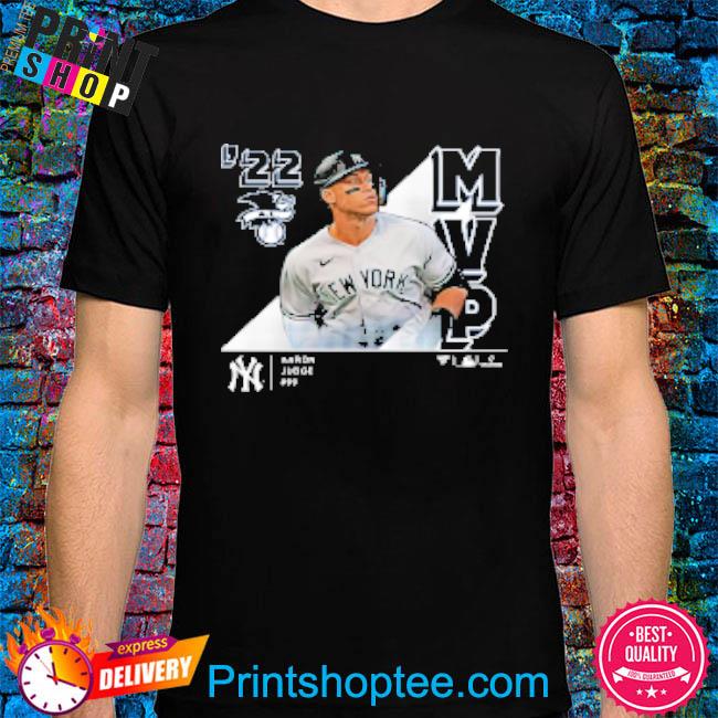 Official New York Yankees Aaron Judge 2022 AL MVP T-Shirt