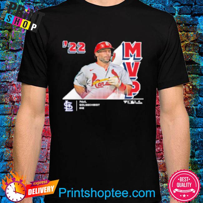Official Paul Goldschmidt St Louis Cardinals 2022 NL MVP T-Shirt