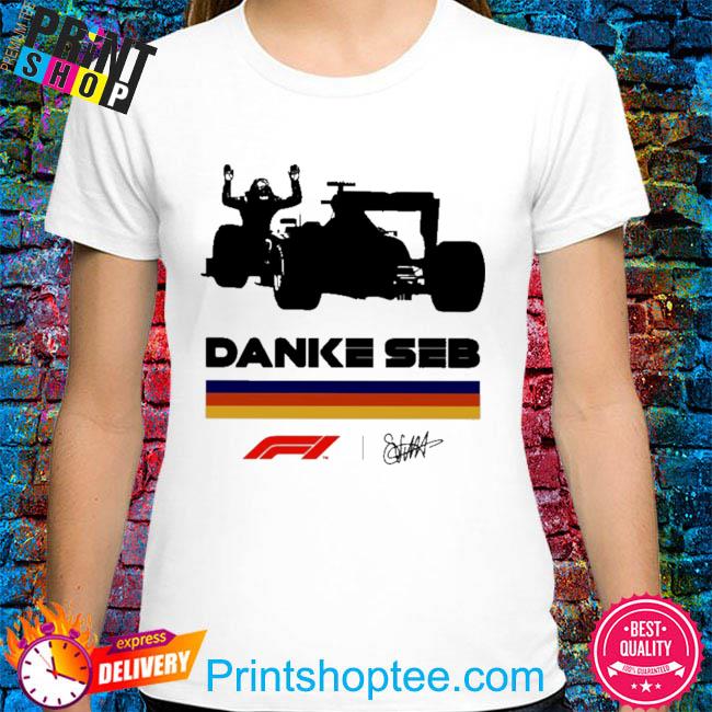 Official RunWithSeb Danke Seb signatures Shirt