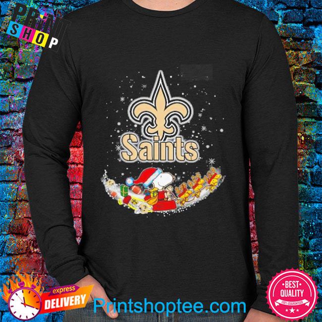 Christmas Snoopy New Orleans Saints Shirt, hoodie, sweater and long sleeve