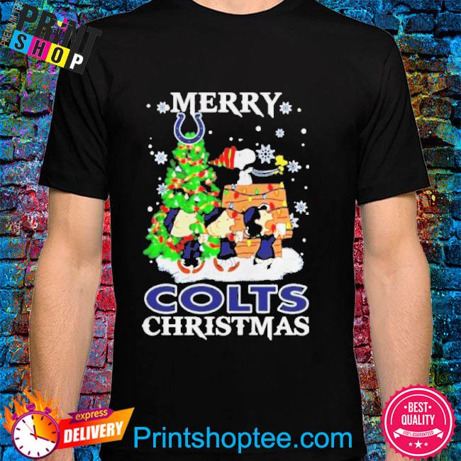 Official Snoopy and friends merry indianapolis colts Christmas sweater