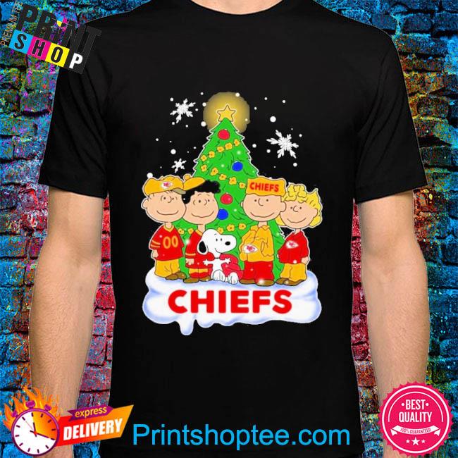 Official Snoopy The Peanuts Kansas City Chiefs Christmas 2022 Shirt