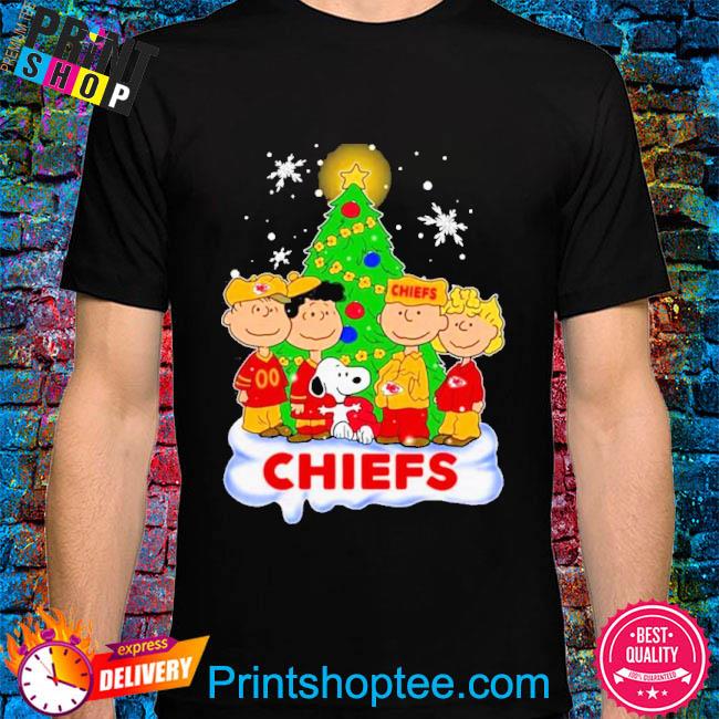 Official Snoopy The Peanuts Kansas City Chiefs Christmas 2022 T-Shirt