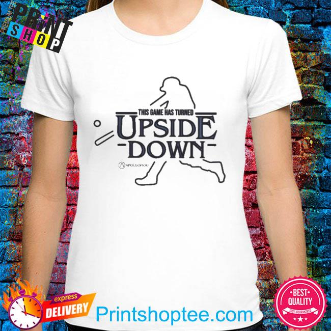 Official This game has turned upside down shirt