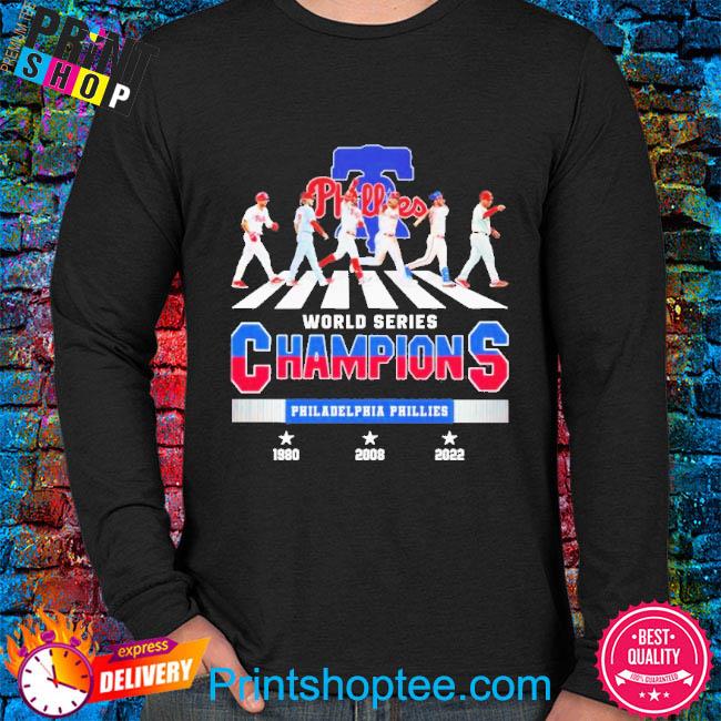 Philadelphia Phillies Champions World Series 1980 2008 Shirt