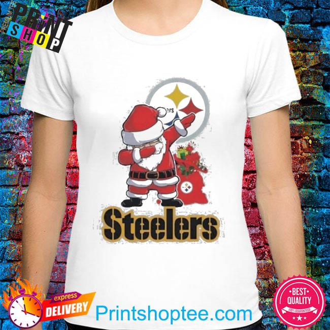 Pittsburgh Steelers Nfl Santa Dabbing Football Christmas Shirt, hoodie,  sweater, long sleeve and tank top