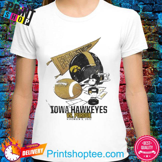 Purdue Boilermakers Vs. Iowa Hawkeyes 2022 Gameday Matchup Shirt