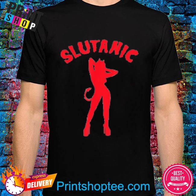 Slutanic Devil Doll with Satanic Pentagram T-Shirt