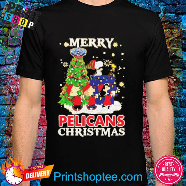 Snoopy and Friends Merry New Orleans Pelicans Christmas 2022 shirt