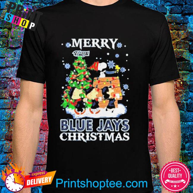 Snoopy and Friends Merry Toronto Blue Jays Christmas 2022 shirt