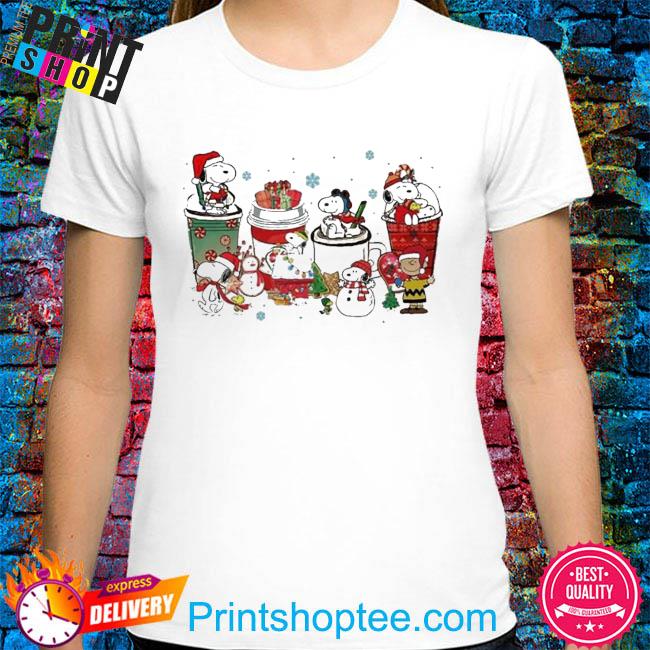Snoopy Dog Christmas Coffee Merry Xmas 2022 Shirt