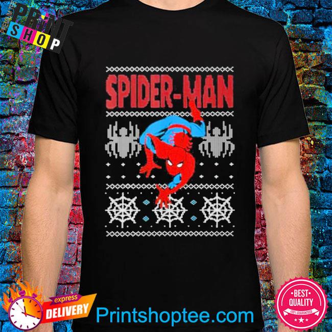Spider Crawl Ugly Christmas Spiderman Christmas new 2022 T-Shirt