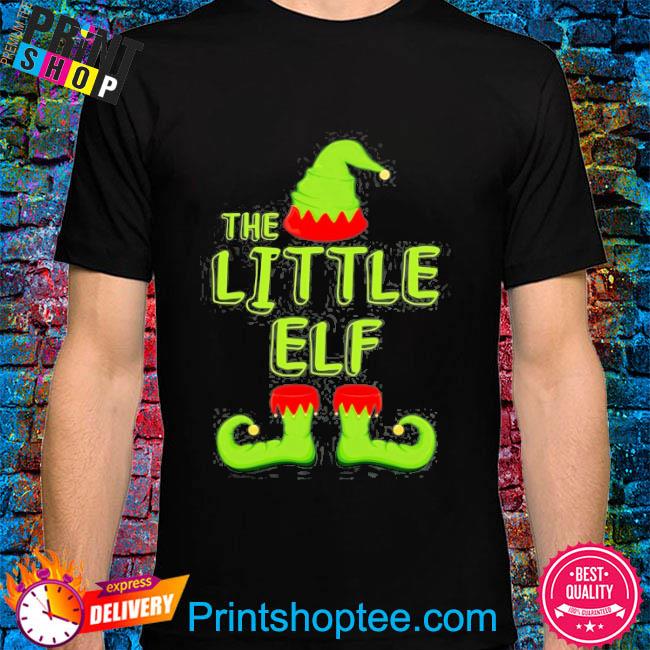 The little elf matching group Christmas costume sweater