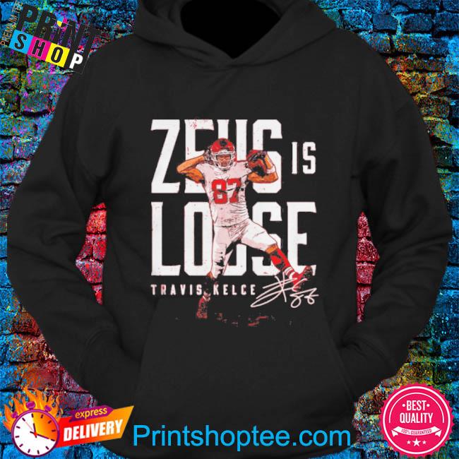 Official travis Kelce Kansas City Chiefs Zeus T-shirt, hoodie, sweater,  long sleeve and tank top