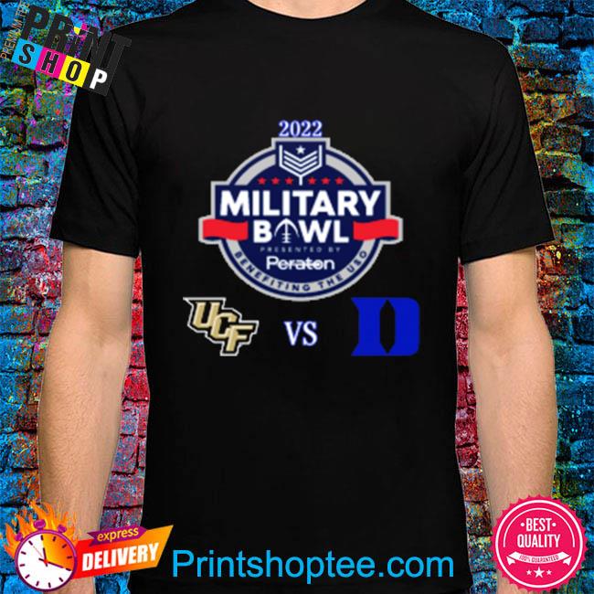 2022 military bowl central florida knights vs the duke blue devils shirt